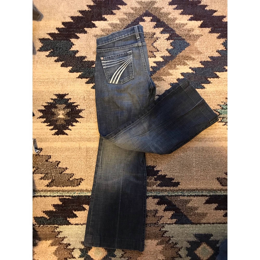Seven For All Mankind Dojo Flared Jeans.